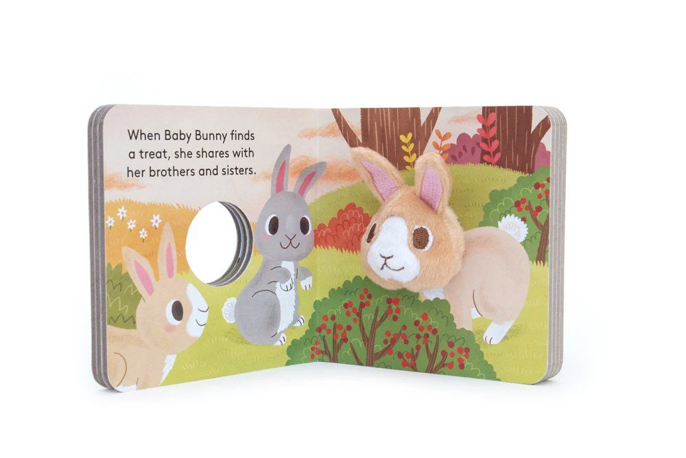 Baby Bunny - Finger Puppet Board Book - Image 3