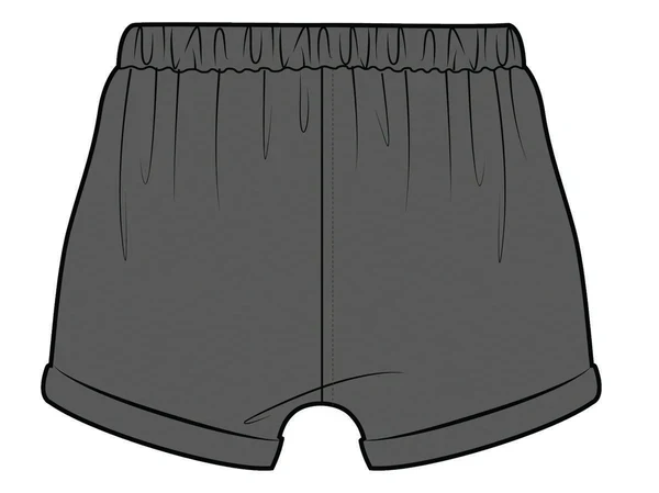 Boxer Light Sweat Short - Charcoal by City Mouse - FINAL SALE - Image 3