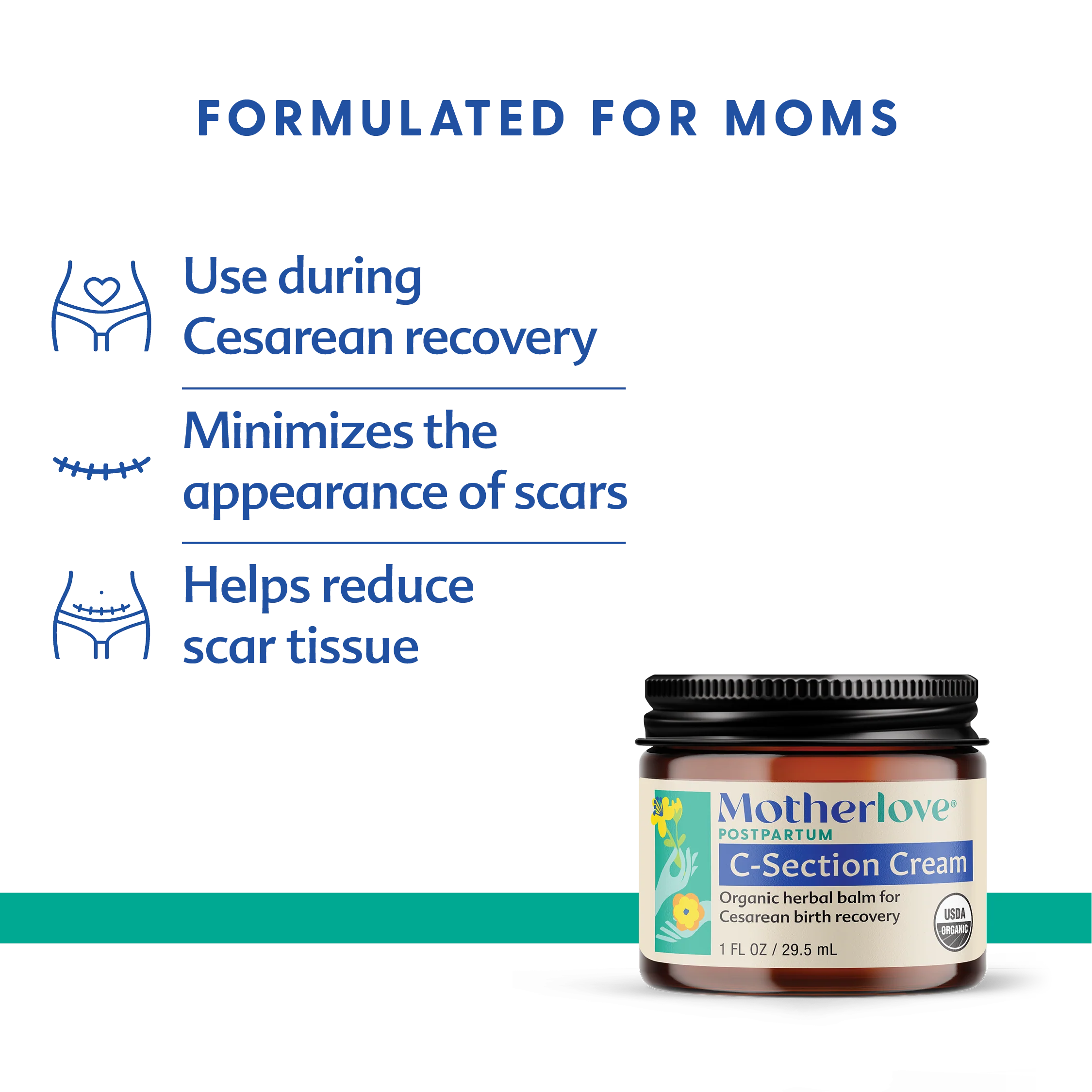 C-Section Cream - 1 oz by Motherlove - Image 4