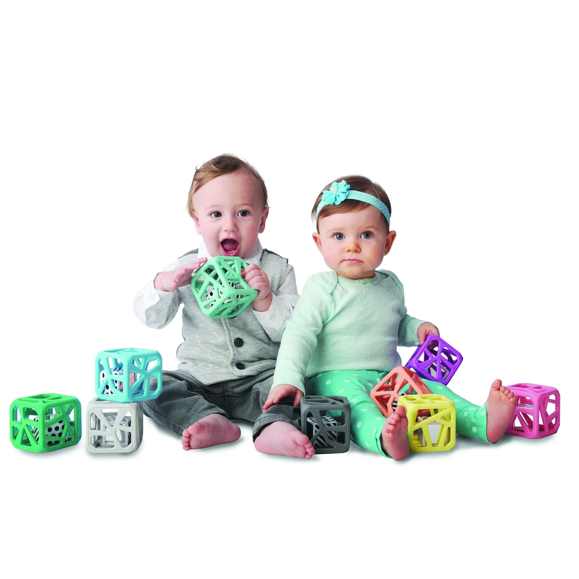 Chew Cube - Purple by Malarkey Kids - Image 3