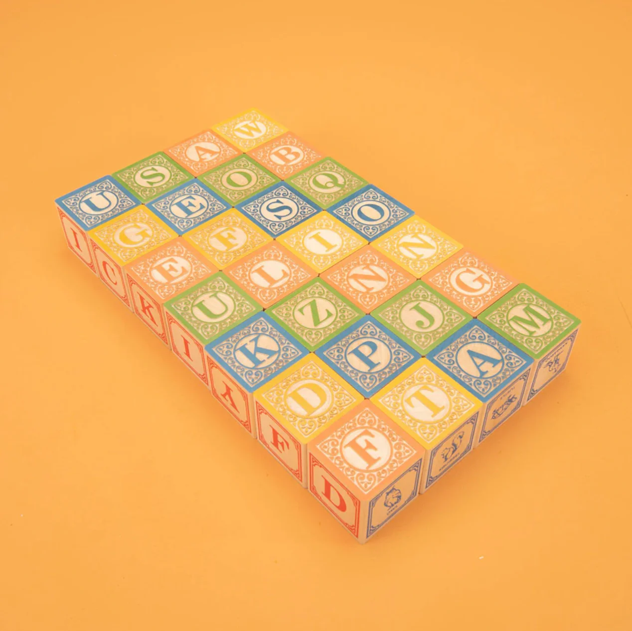 English Wooden ABC Blocks  by Uncle Goose - Image 3