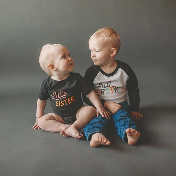 Cotton Bodysuit - Little Sister by Sweetpea + Co - Image 4