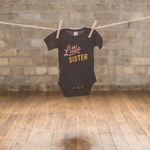 Cotton Bodysuit - Little Sister by Sweetpea + Co - Image 5