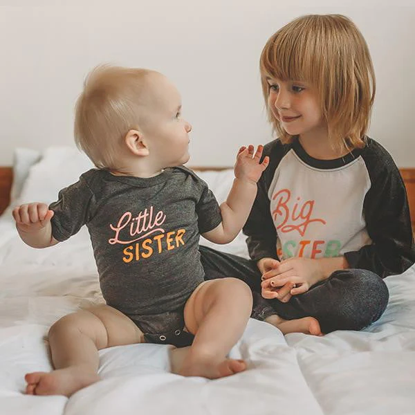 Cotton Bodysuit - Little Sister by Sweetpea + Co - Image 7