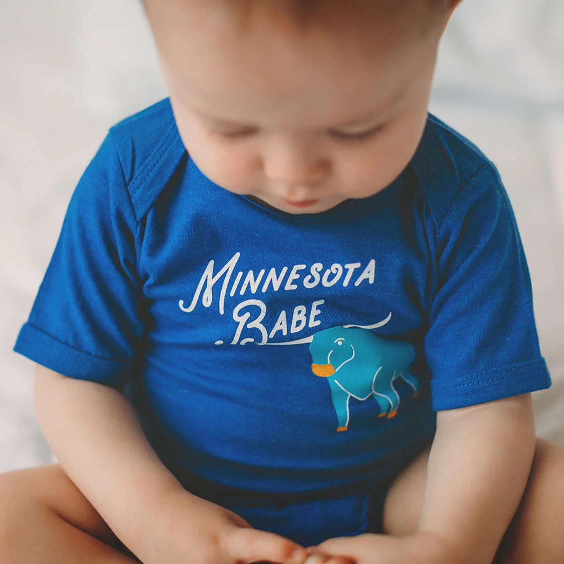 Cotton Bodysuit - Minnesota Babe by Sweetpea + Co - Image 3