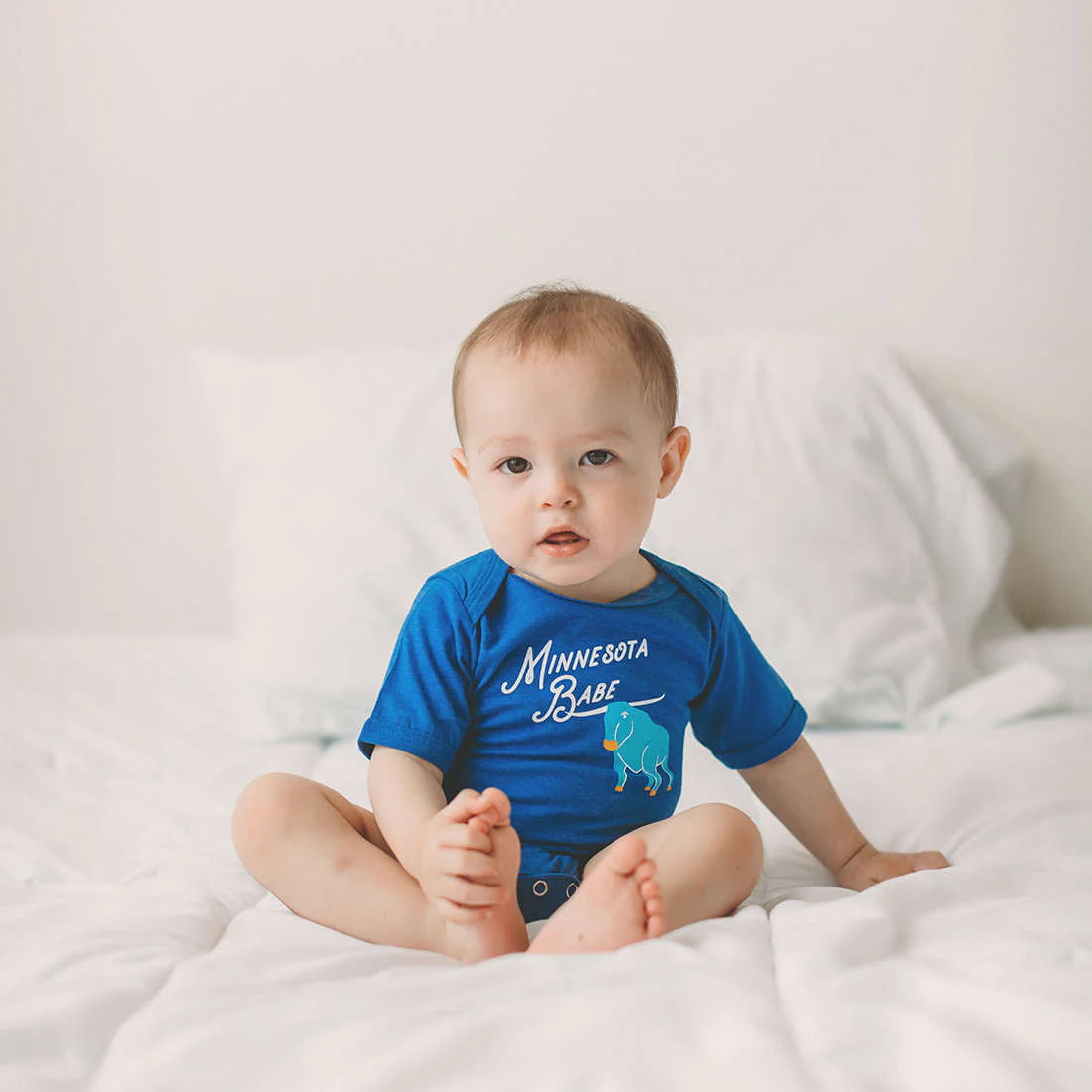 Cotton Bodysuit - Minnesota Babe by Sweetpea + Co - Image 5