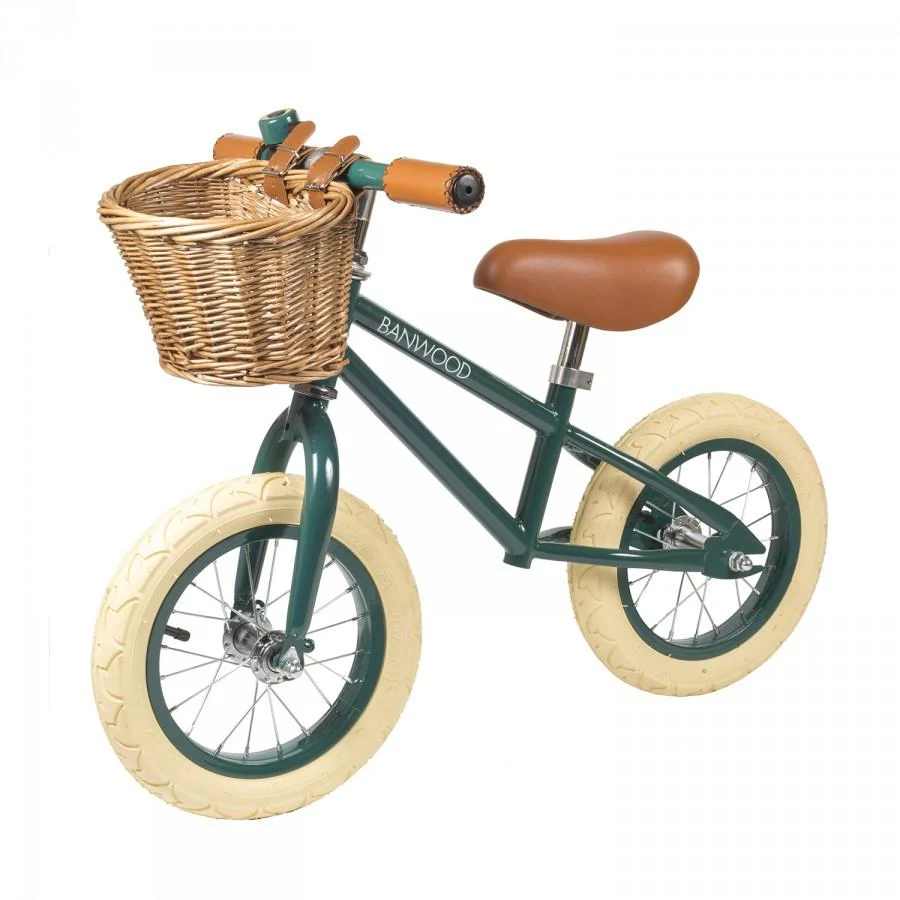FIRST GO! Balance Bike - Green by Banwood - Image 3