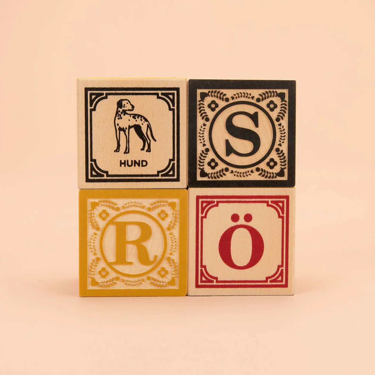 German Wooden ABC Blocks by Uncle Goose - Image 4