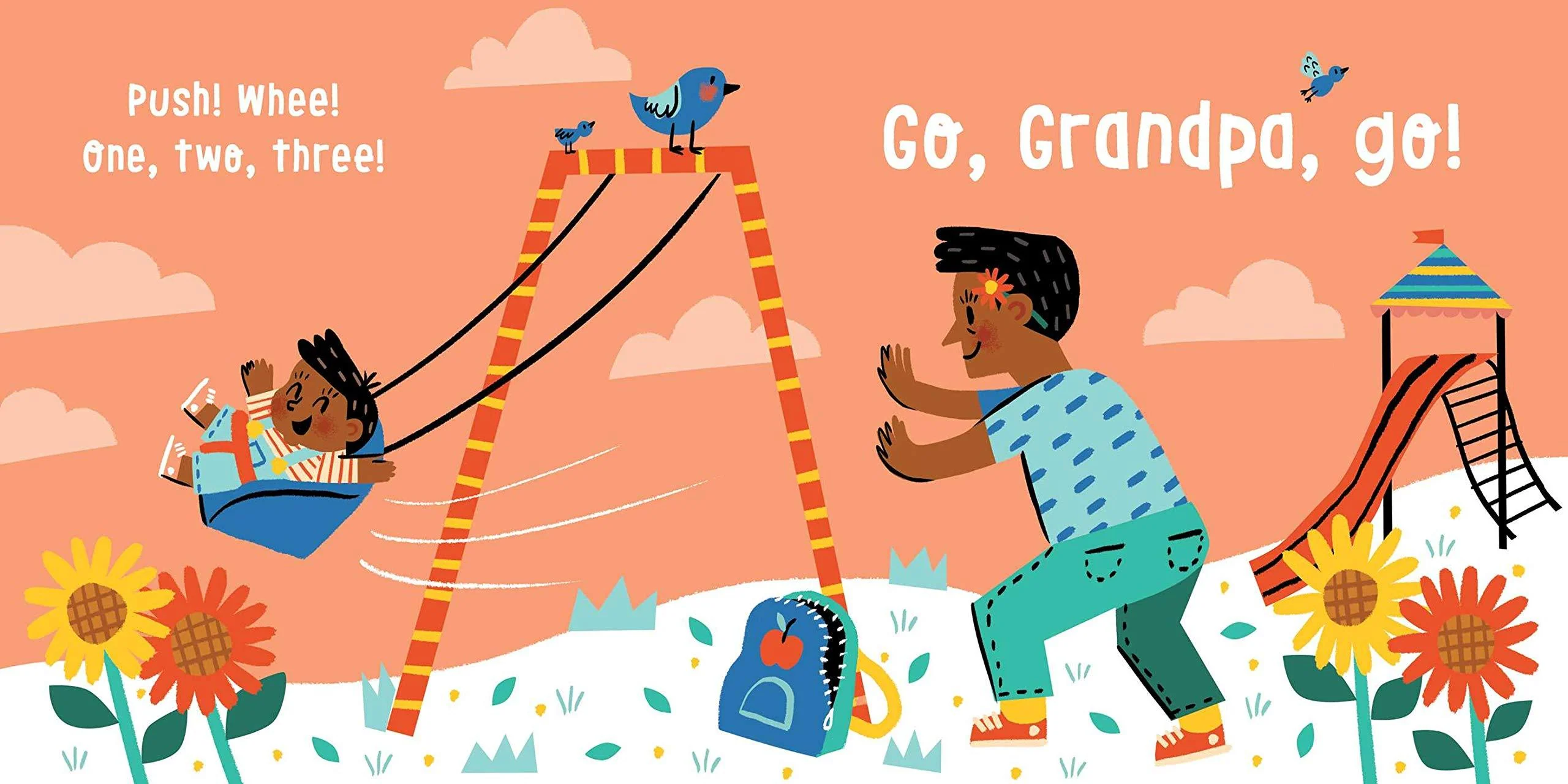 Go, Grandpa, Go! - Board Book - Image 3