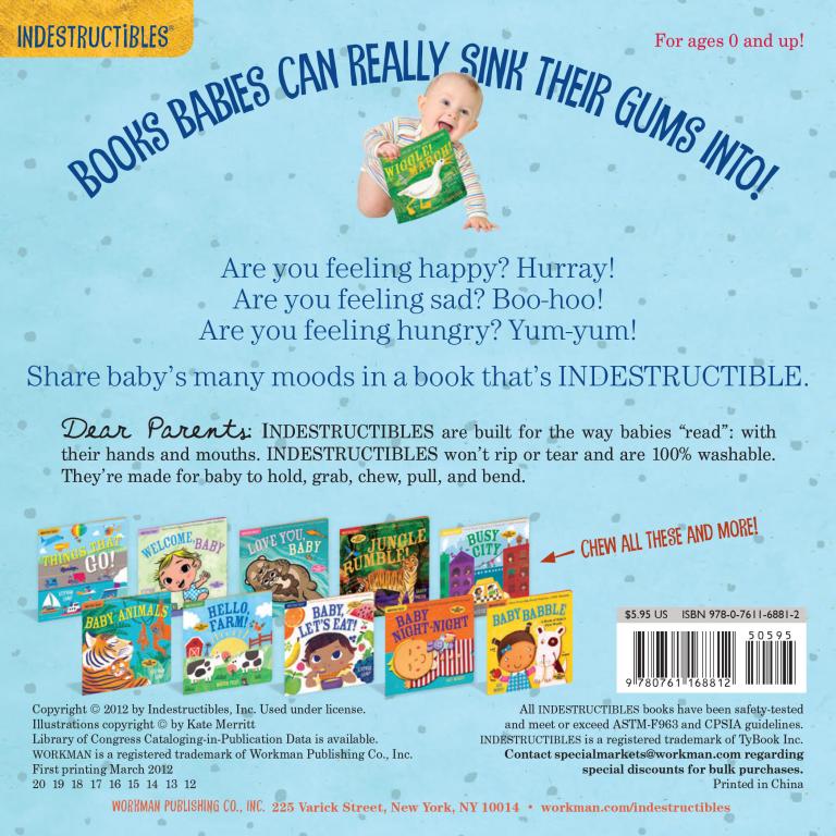Indestructibles Book - Baby Faces - Image 3