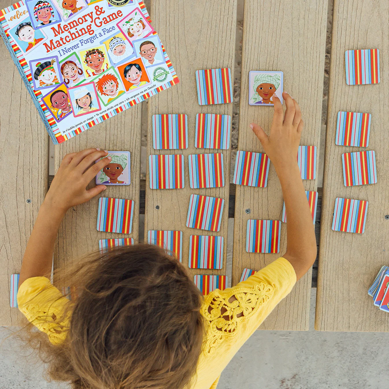 I Never Forget A Face Memory Game by Eeboo - Image 3