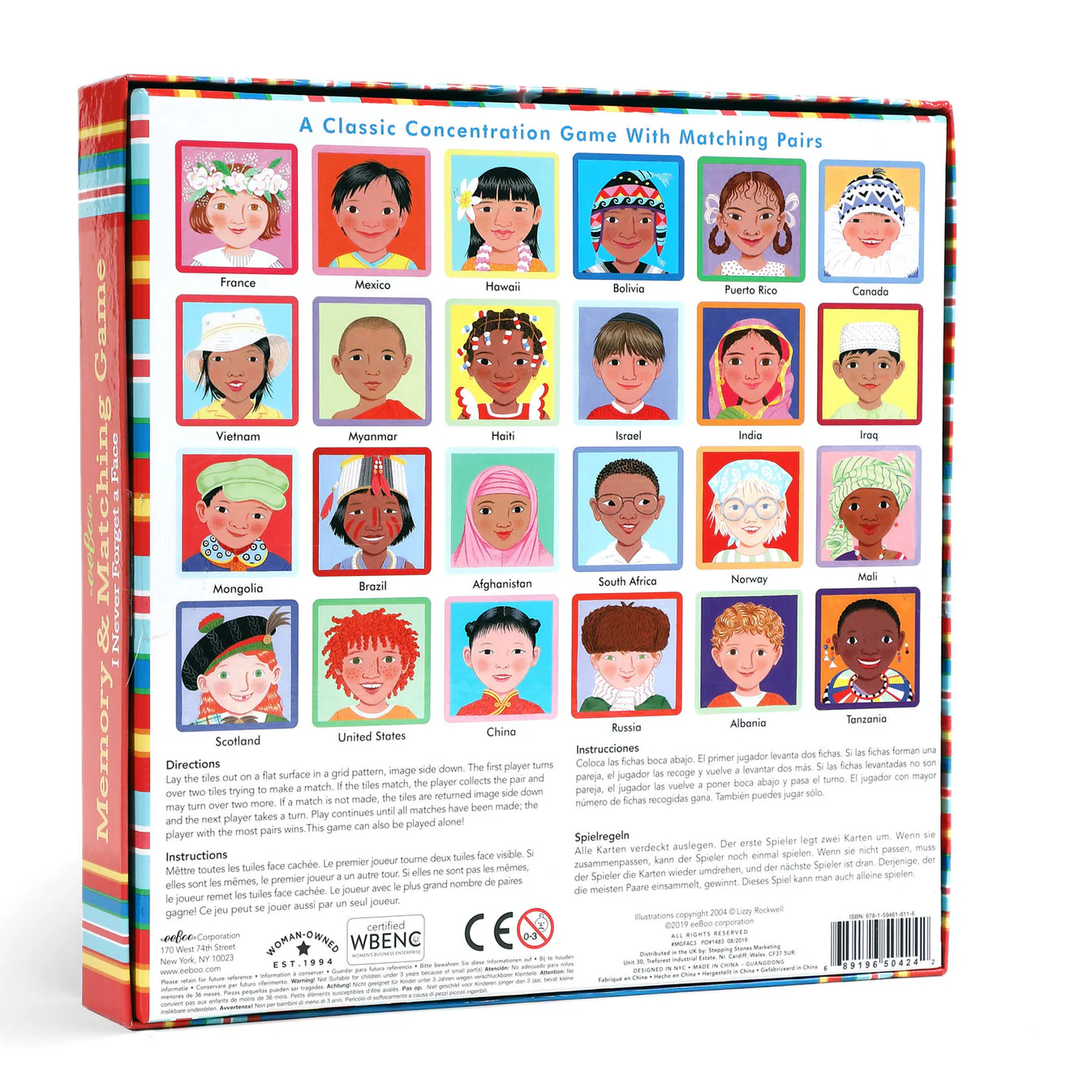 I Never Forget A Face Memory Game by Eeboo - Image 8