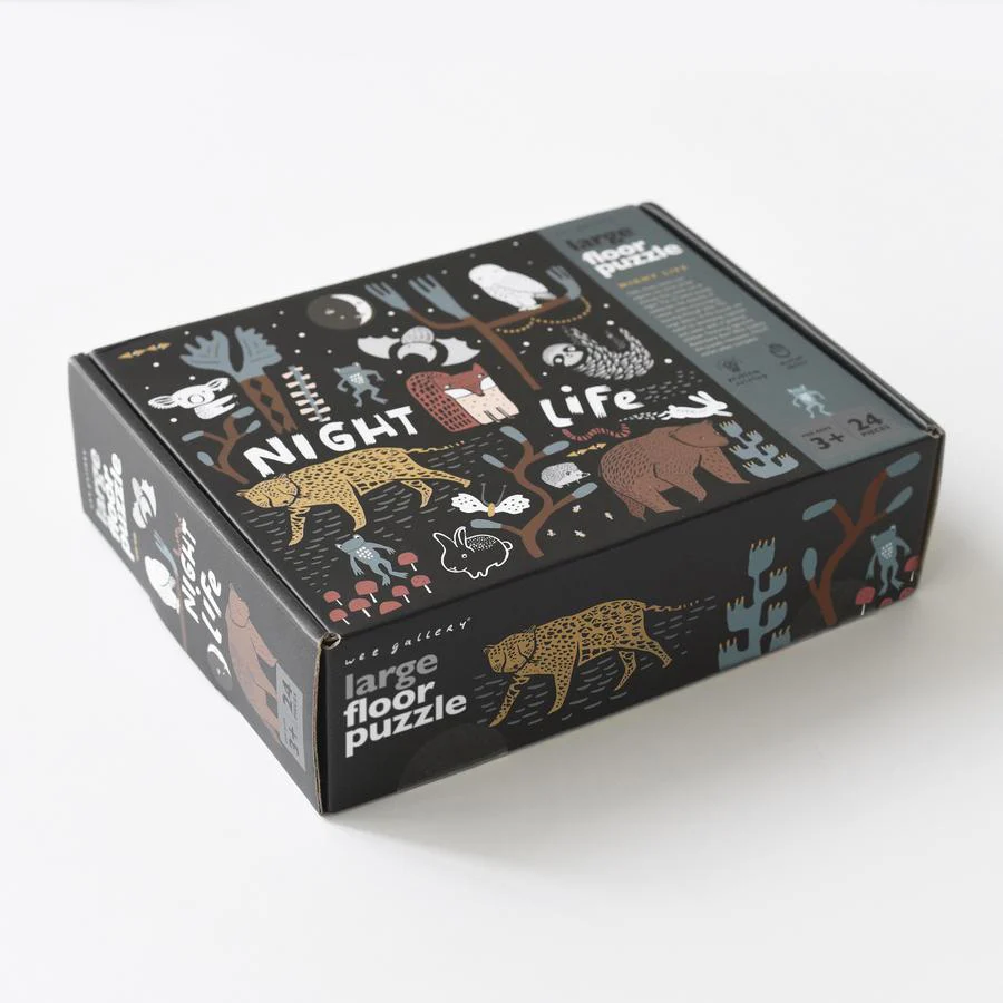 Night Life Floor Puzzle by Wee Gallery - Image 8