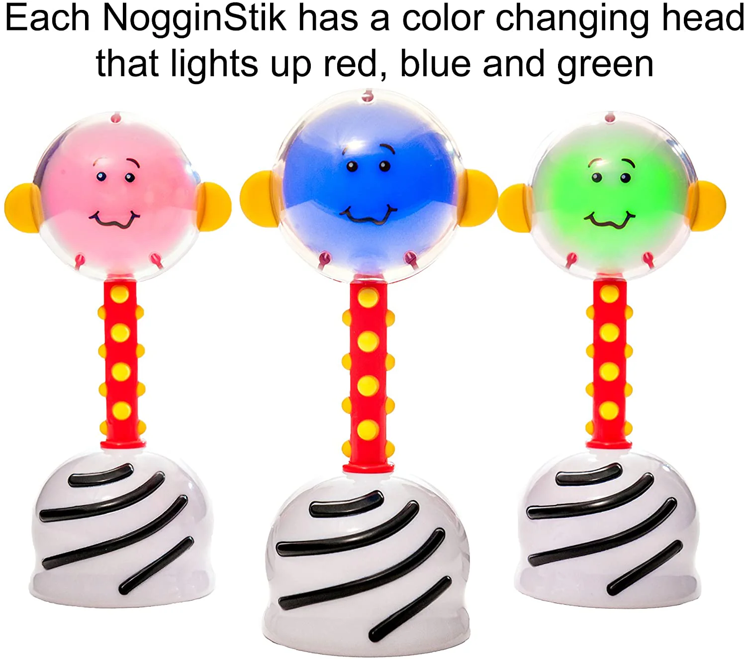NogginStik Developmental Light-Up Rattle by SmartNoggin - Image 5