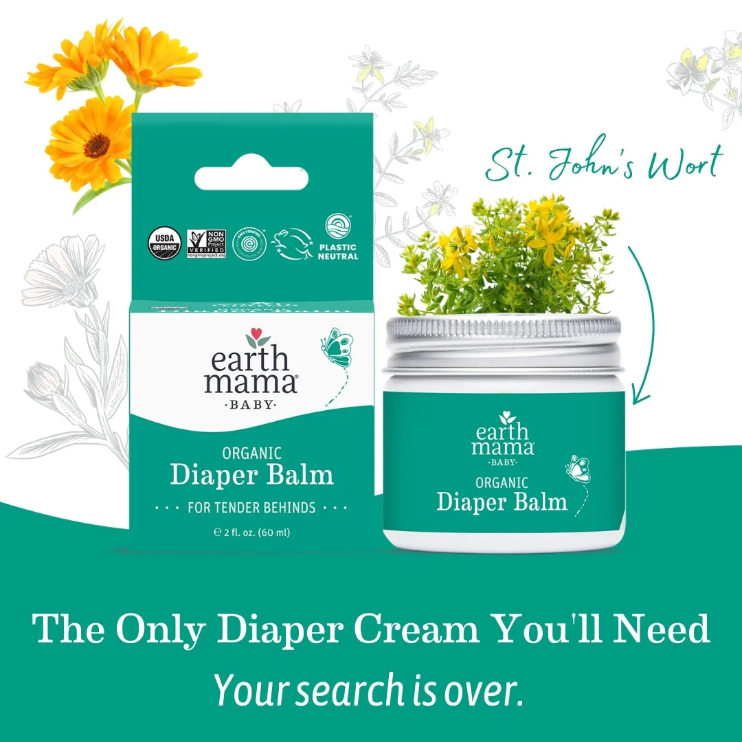 Organic Diaper Balm 2 oz by Earth Mama Organics - Image 4