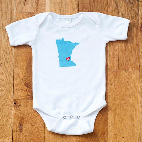 Cotton Bodysuit - Minnesota Nice by Sweetpea + Co - Image 6