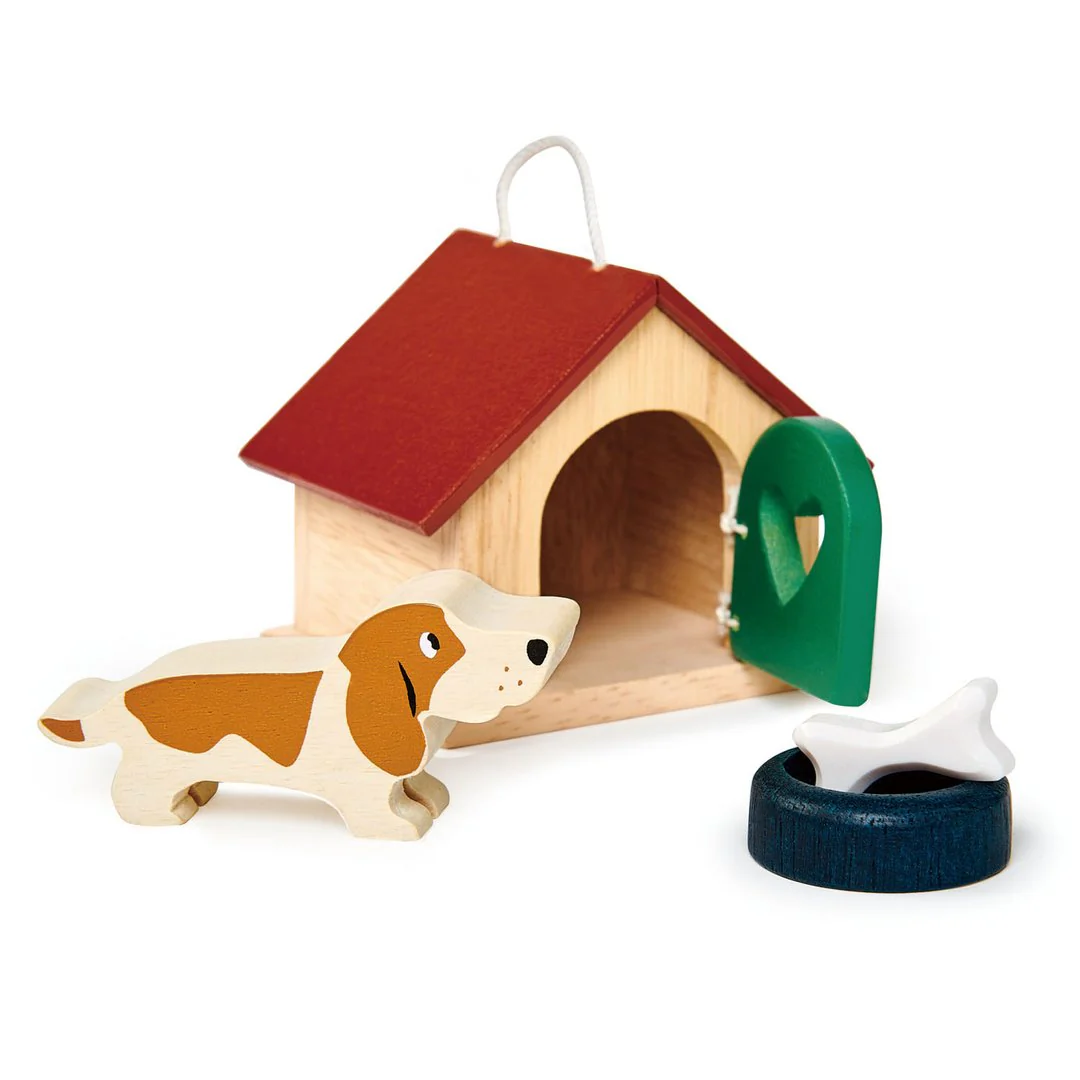 Pet Dog Set Wooden Toy by Tender Leaf Toys - Image 3