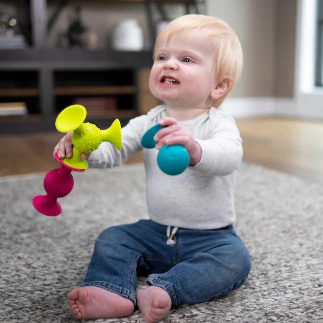 Pip Squigz Rattle 3pk by Fat Brain Toys - Image 6