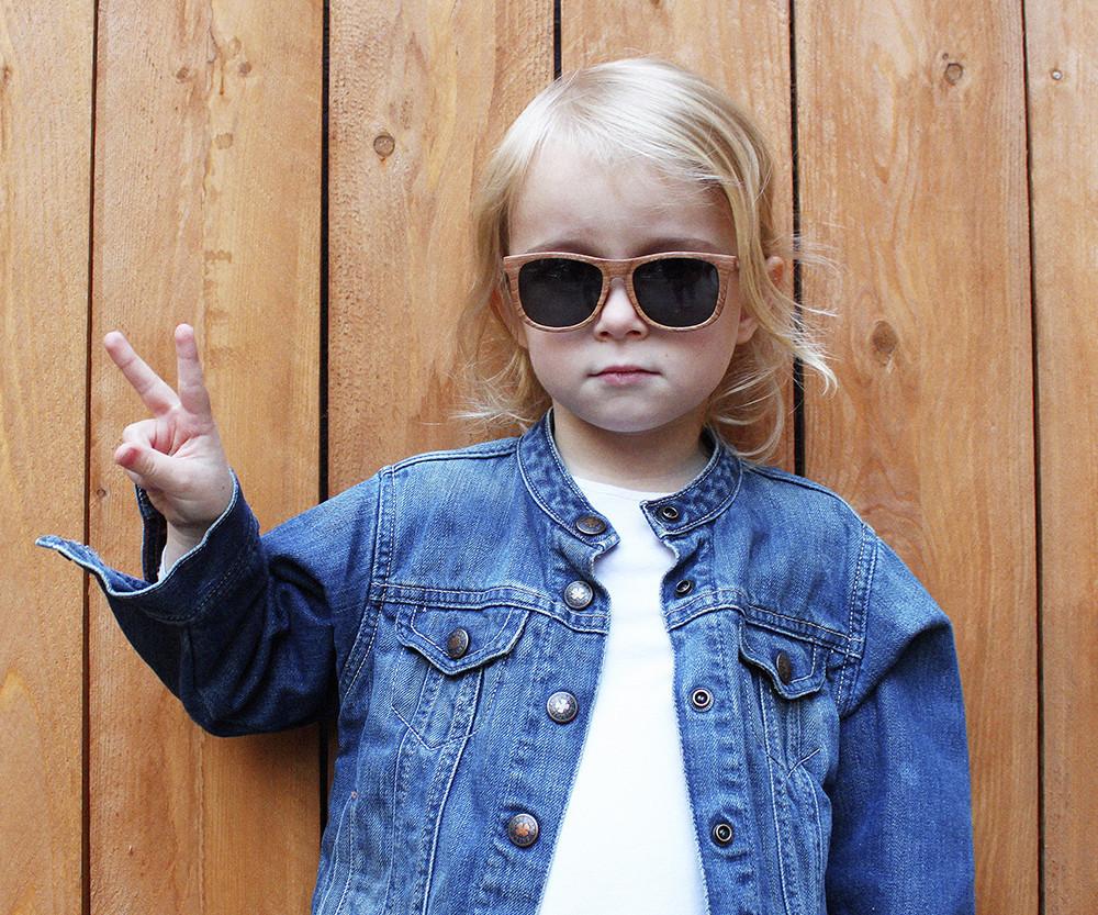 Hipsterkid Extra Fancy Wayfarers - Woody - Image 3