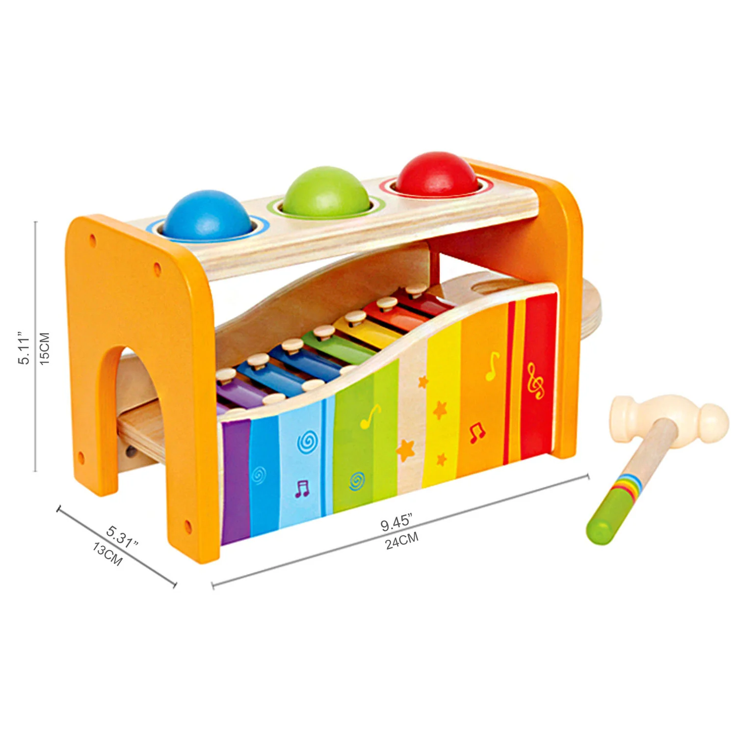 Pound and Tap Bench by Hape - Image 9