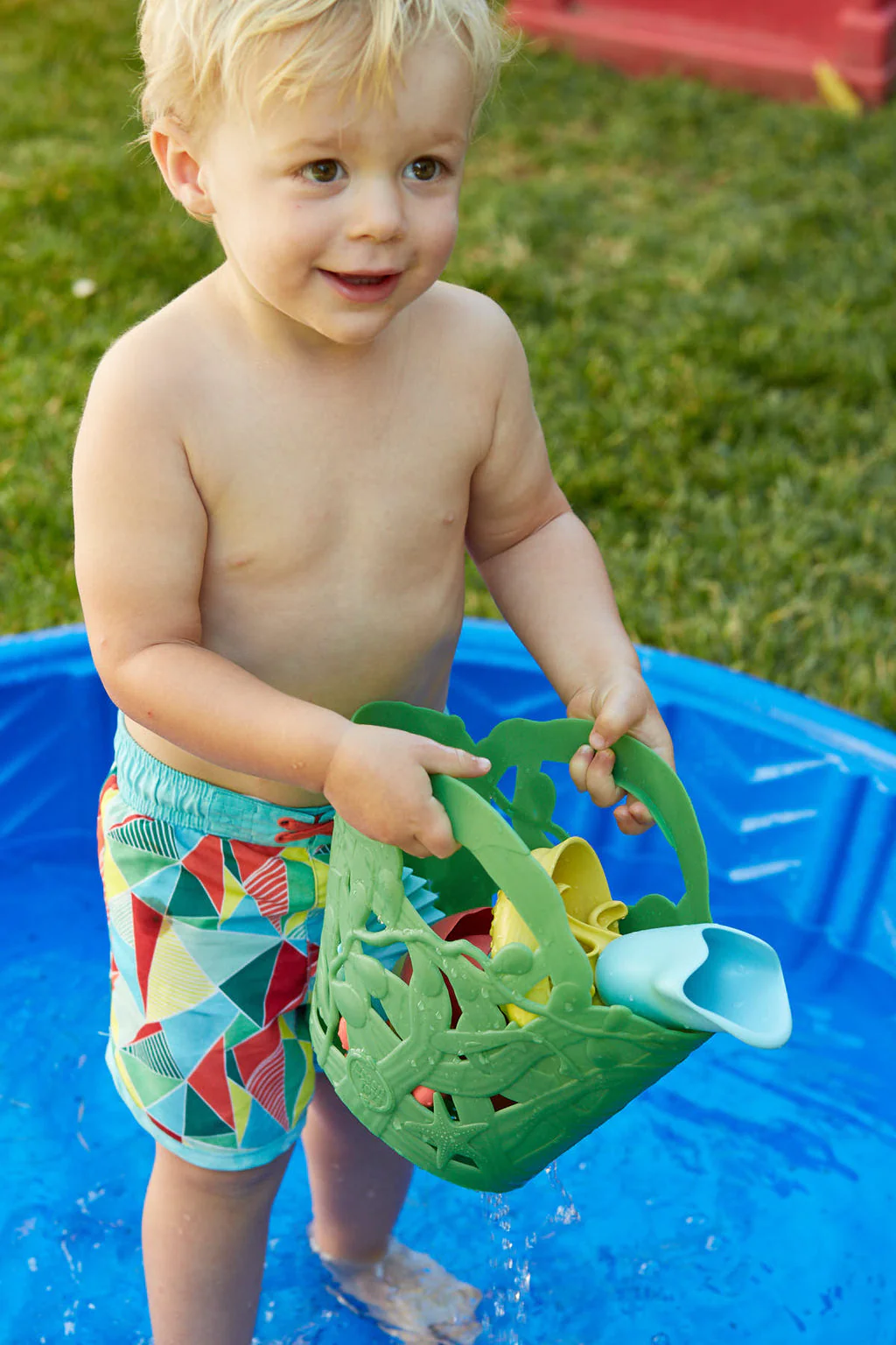 Recycled Tide Pool Bath Set - Green by Green Toys - Image 6