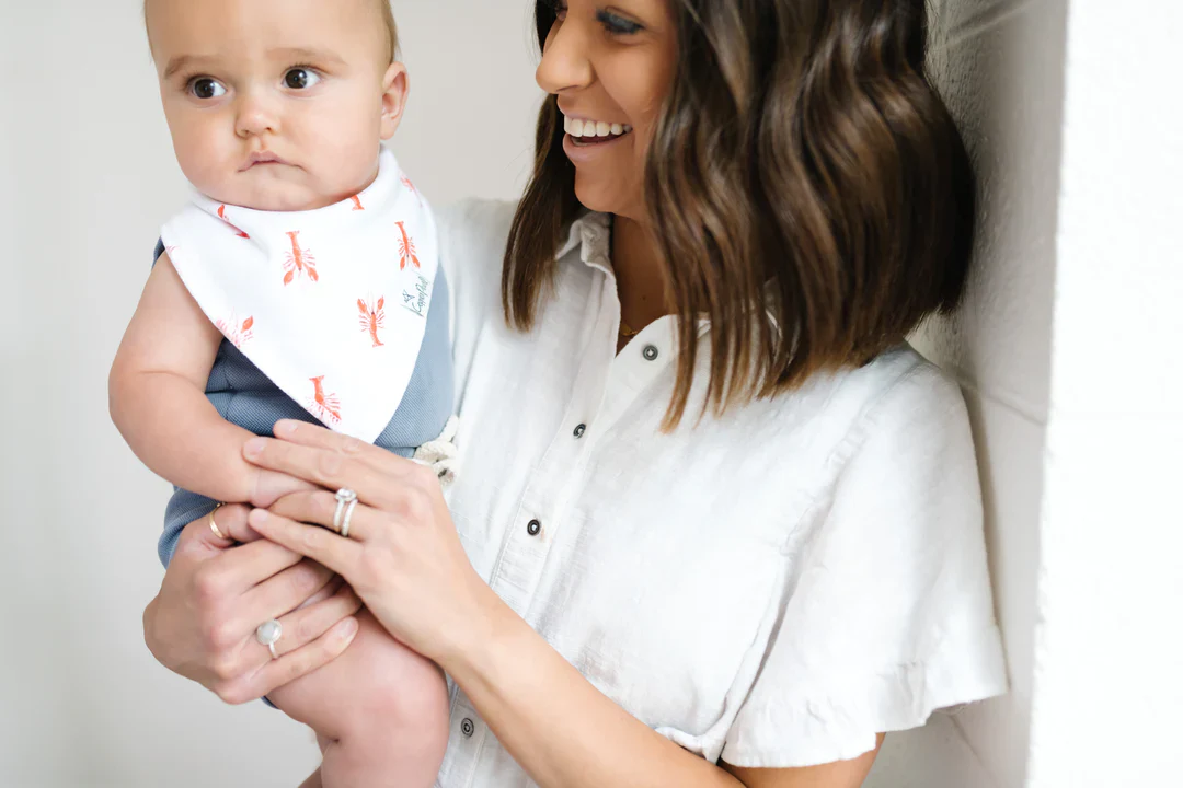 Single Bandana Bib - Nautical by Copper Pearl - Image 3