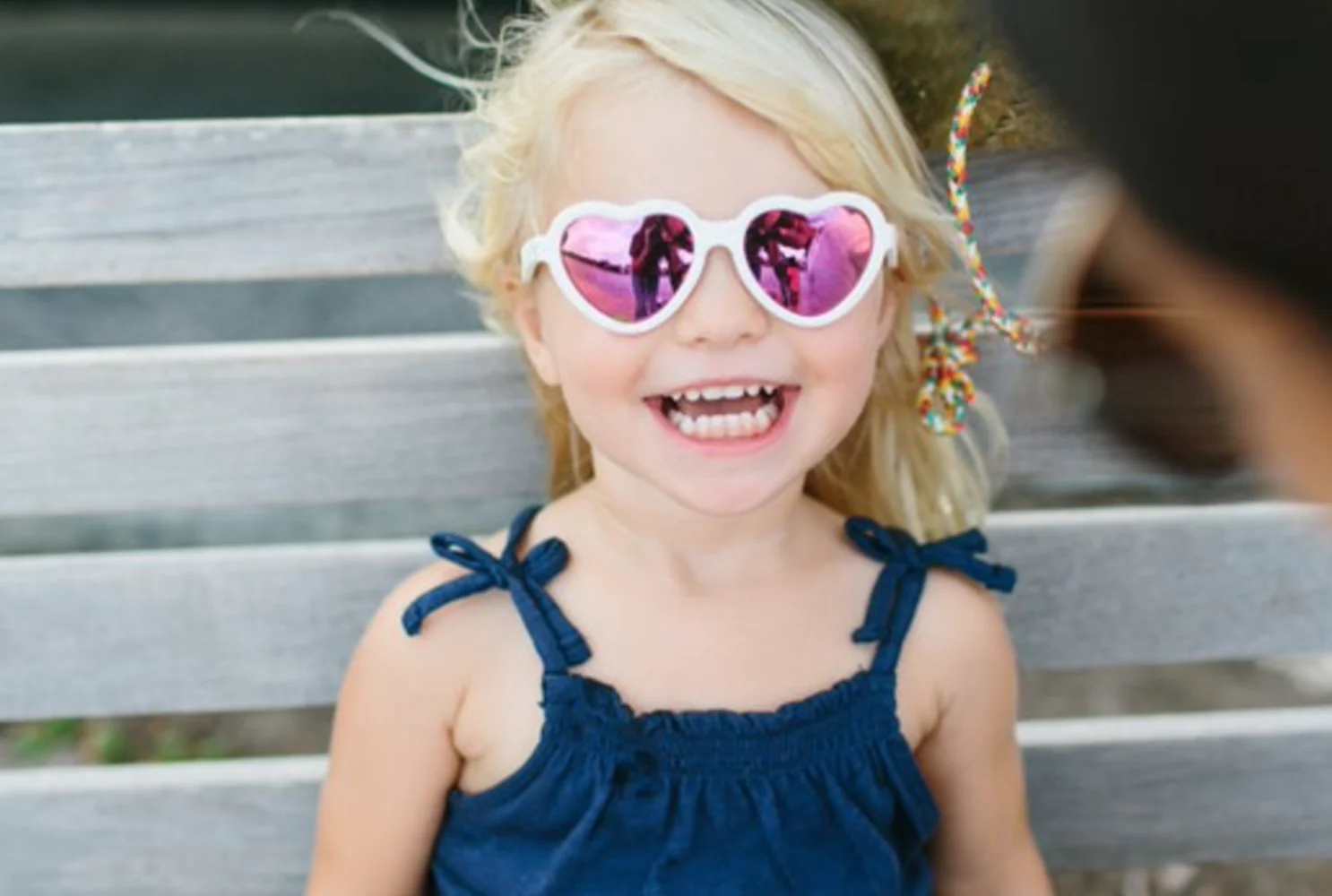 Hearts Polarized Sunglasses - The Sweetheart by Babiators - Image 3